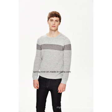 2016cotton вязание свитер пуловер для мужчин